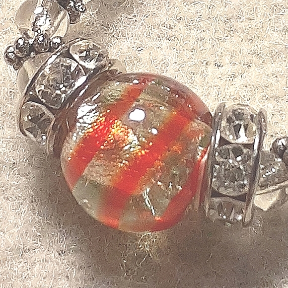 4 for $25- Handmade Glass Jewelry Harlequin Set. - Picture 11 of 11